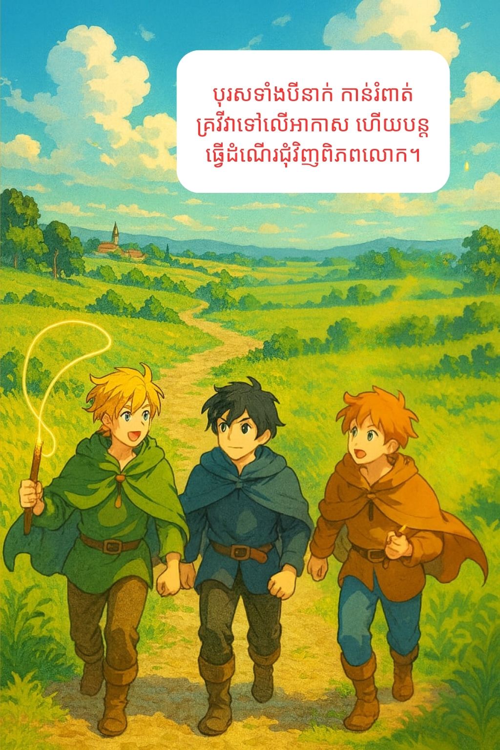អារក្ស និងទាហានបីនាក់: oneshot